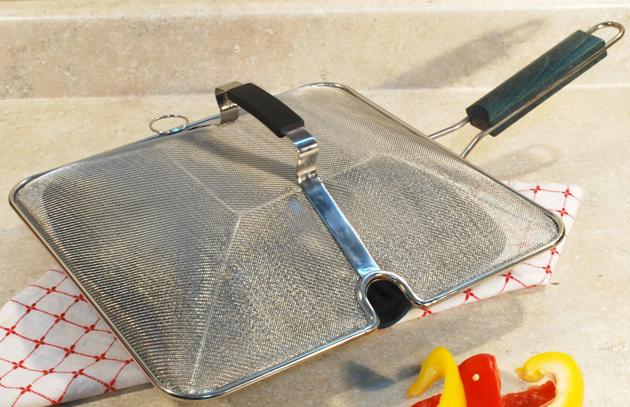 Cook Pro 12.25" Square Stainless Steel Splatter Screen & Reviews Wayfair